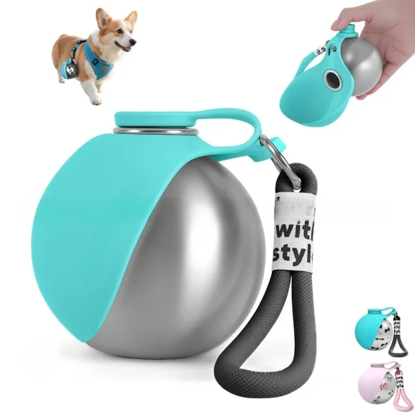Title: Portable Dog Drinker